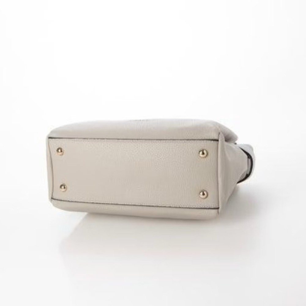 FIRANO 腰帶裝飾三房手提包-細節圖3