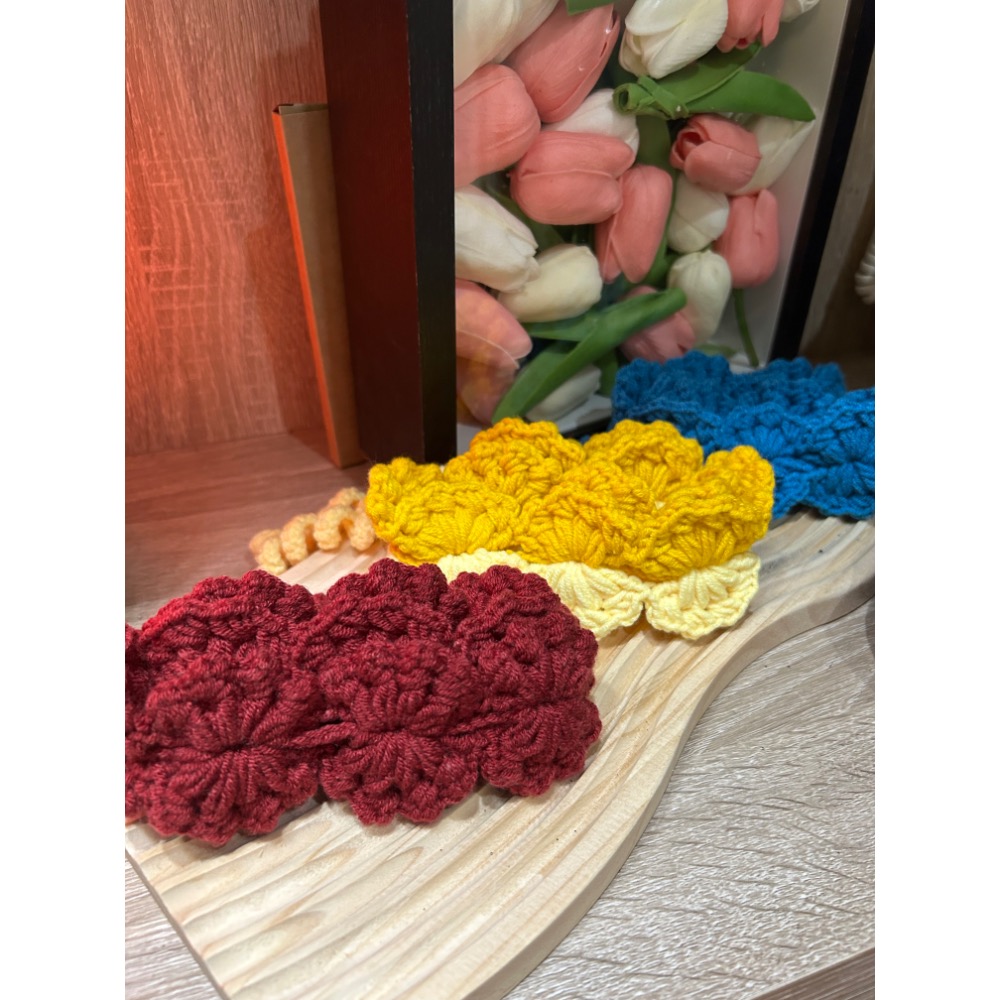 《ㄧ織以來》日系復古花花髮帶/文青風-細節圖2