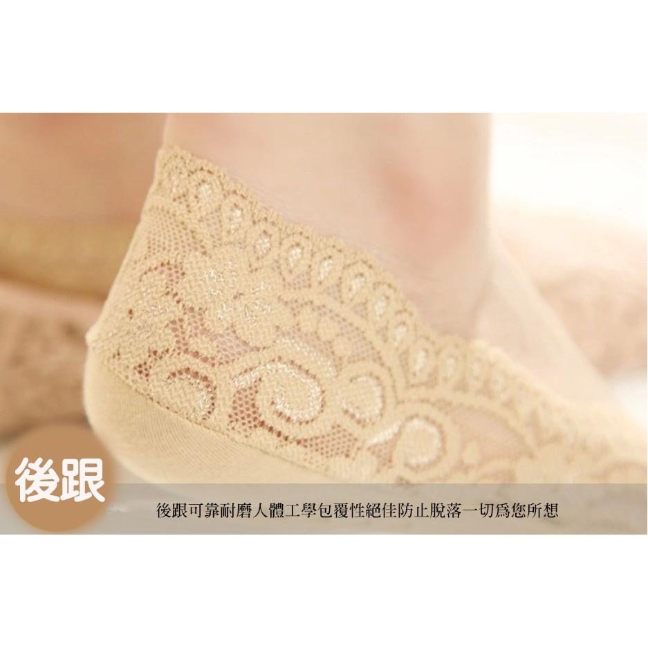 現貨快出【SGT】 淺口蕾絲襪 蕾絲襪 隱形襪 帆船襪 甜美蕾絲整圈 防滑隱形襪 短襪-細節圖7