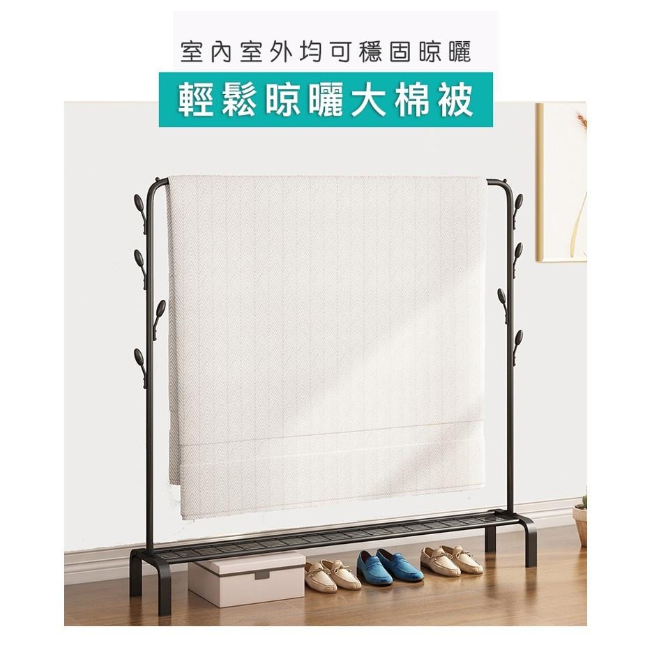 現貨快出【SGT】 二代加寬落地式曬衣架 掛衣架 衣帽架  衣櫃 晾衣架 吊衣架-細節圖8