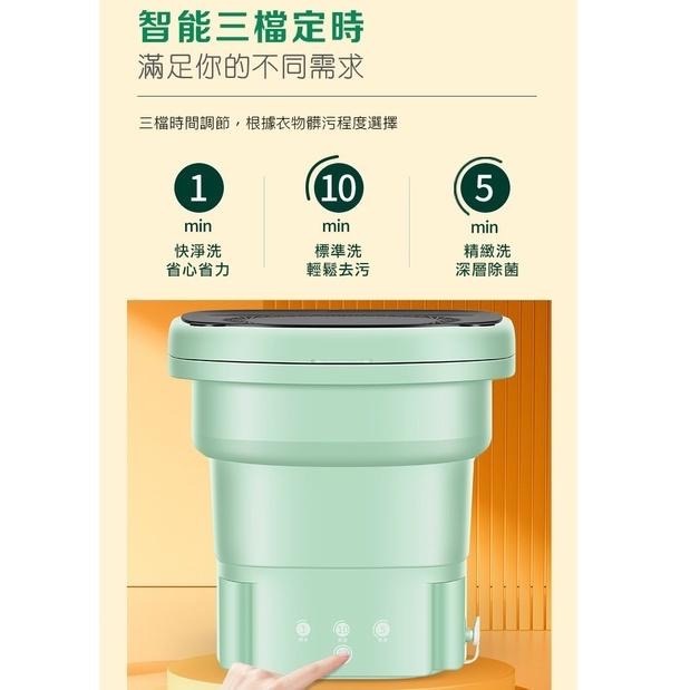 現貨快出【SGT】折疊洗衣機 洗脫兩用藍光殺菌 洗衣機 小型洗衣機 攜帶式洗衣機 迷你洗衣機便攜式-細節圖2