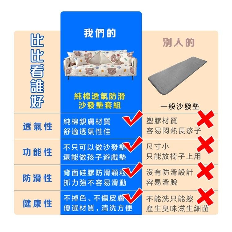 現貨快出【SGT】沙發墊 純棉防滑沙發套 沙發布 透氣沙發坐墊 單人雙人三人 沙發巾 沙發椅套 沙發套防貓抓-細節圖9