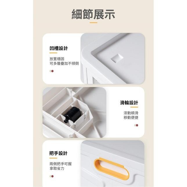 現貨快出【SGT】雙開摺疊收納箱 折疊收納箱50L 衣物收納箱 衣服收納箱 整理箱 收納箱大容量-細節圖6