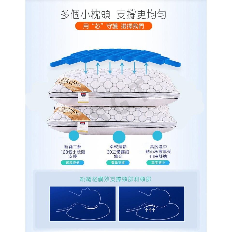 現貨快出【SGT】大升級7星級飯店抗菌防蟎枕頭 可機洗 羽絲絨真空記憶枕心 七星級枕頭-細節圖3