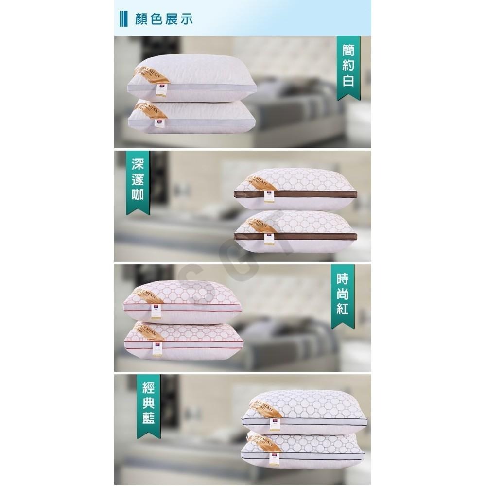 現貨快出【SGT】大升級7星級飯店抗菌防蟎枕頭 可機洗 羽絲絨真空記憶枕心 七星級枕頭-細節圖8