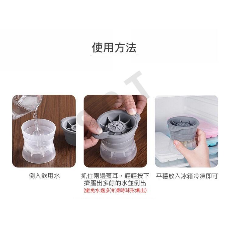 現貨快出【SGT】多功能製冰盒神器大冰球/方形/圓柱形 矽膠製冰器 製冰機-細節圖4