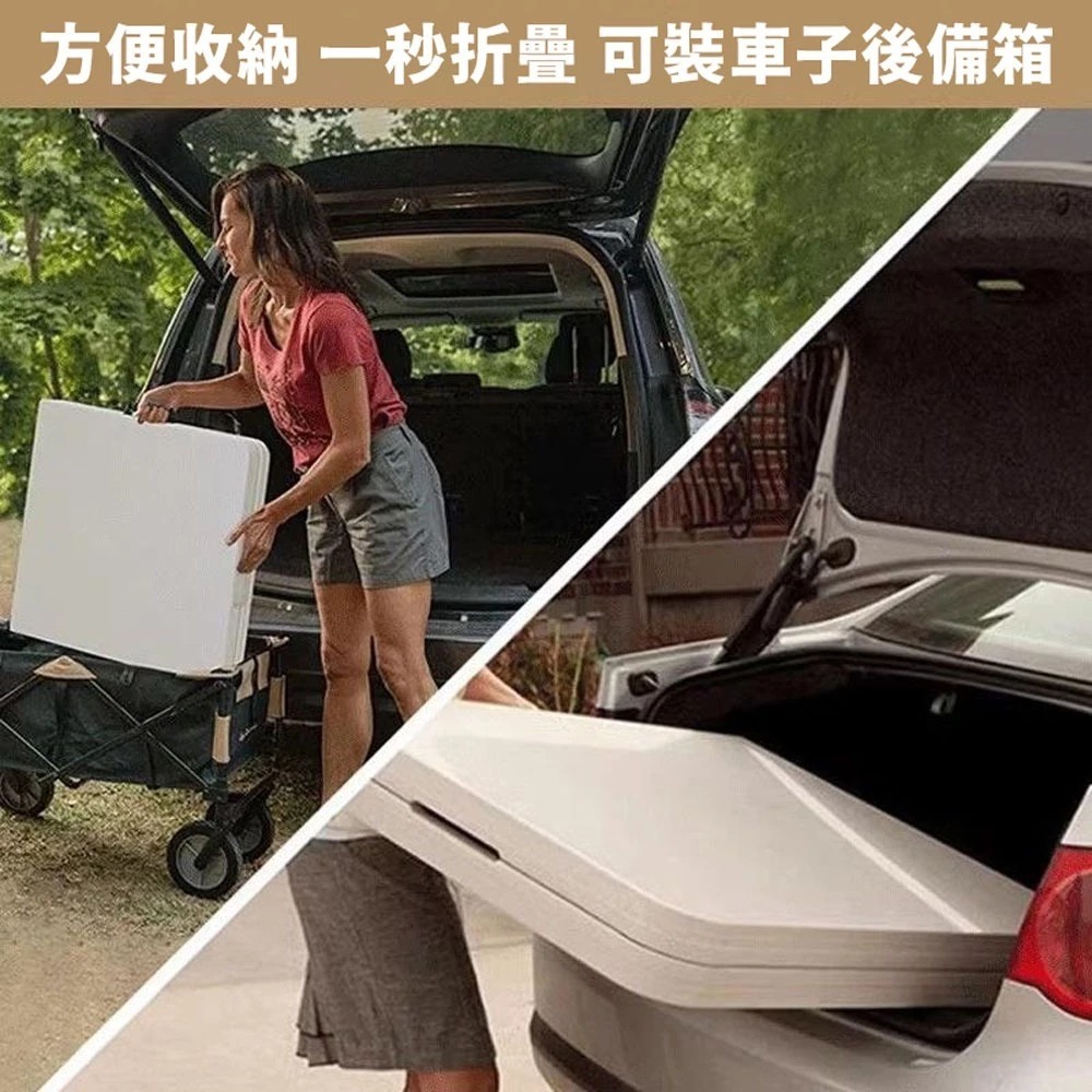 現貨快出【SGT】 折疊桌 手提折疊露營桌 180x75 (摺疊桌 餐桌 露營桌 會議桌 書桌 辦公桌 戶外桌 擺攤桌-細節圖5