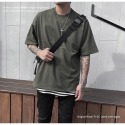 【B.Y】 🔥現貨 完美 古著 水洗 五分TEE 五分袖  短袖T桖 寬鬆 落肩 OVERSIZE-規格圖11