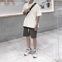 【B.Y】 🔥現貨 完美 古著 水洗 五分TEE 五分袖  短袖T桖 寬鬆 落肩 OVERSIZE-規格圖11