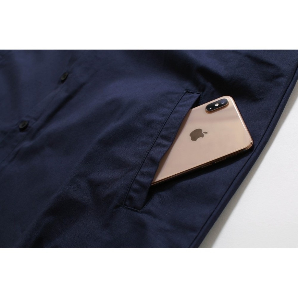 【B.Y】🔥 日系 復古 硬版 高磅 工裝 襯衫 工作襯衫  工裝襯衫 軍裝 男生長袖襯衫-細節圖9