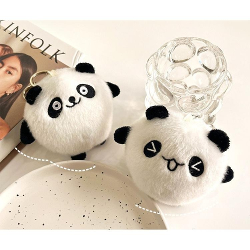 ✨eeshop✨【台灣現貨】可愛胖熊貓玩偶 包包背包掛飾 吊飾