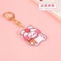 ✨eeshop✨【台灣現貨】卡通壓克力鑰匙扣 包包背包掛飾 吊飾 鑰匙圈-規格圖6