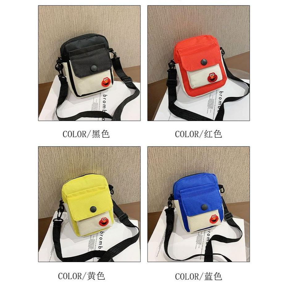 🎀 e家雜貨 🎀【台灣現貨】可愛卡通帆布小包 單肩側肩包-細節圖8