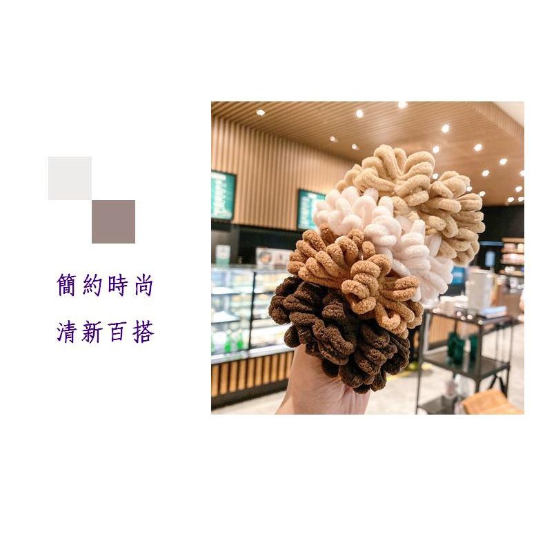 🎀 e家雜貨 🎀【台灣現貨】(C13)秋冬毛絨大腸髮圈 髮圈 大腸圈-細節圖8