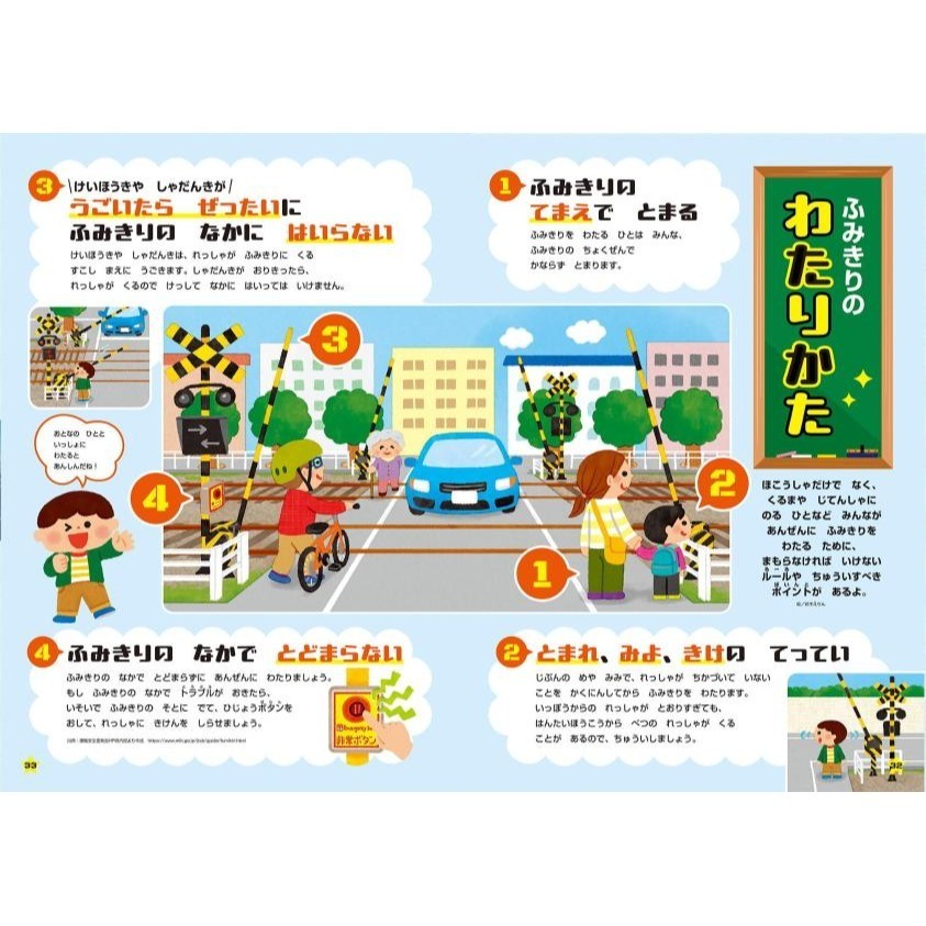 現貨 ⭐️ 日本🇯🇵 兒童雜誌📘 平交道雜誌 🚉 會發光・會響 超擬真平交道玩具書 ✨🎶 遮斷機 電車-細節圖4