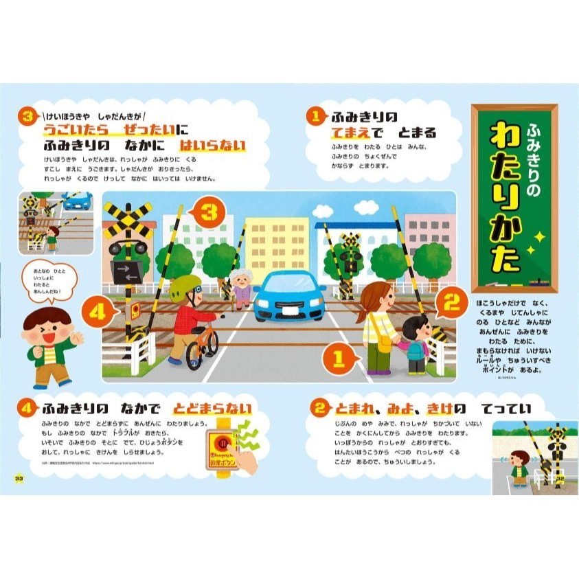 現貨 ⭐️ 日本🇯🇵 兒童雜誌📘 平交道雜誌 🚉 會發光・會響 超擬真平交道玩具書 ✨🎶 遮斷機 電車-細節圖4