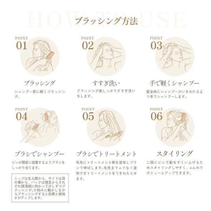 🇯🇵 日本製 Dr Scalp宙斯清潔按摩梳 頭皮梳 養髮梳 乾濕兩用梳-細節圖6