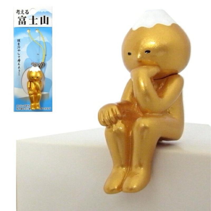 日本 Mt. FUJI 富士山吊飾 思考富士山 筋肉富士山 完成了富士山 黃昏富士山 屈膝富士山 坐姿 鑰匙圈 絕望富士-細節圖2