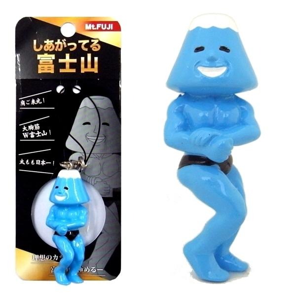 日本 Mt. FUJI 富士山吊飾 思考富士山 筋肉富士山 完成了富士山 黃昏富士山 屈膝富士山 坐姿 鑰匙圈 絕望富士-細節圖3