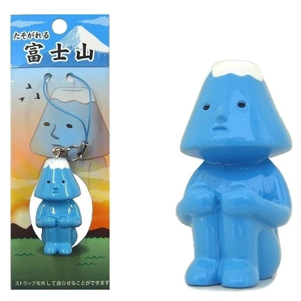日本 Mt. FUJI 富士山吊飾 思考富士山 筋肉富士山 完成了富士山 黃昏富士山 屈膝富士山 坐姿 鑰匙圈 絕望富士-規格圖8