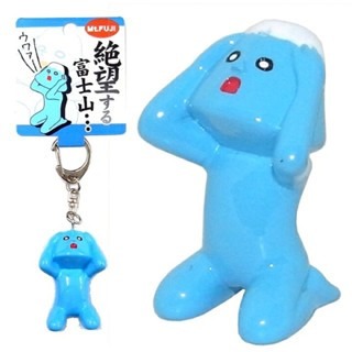 日本 Mt. FUJI 富士山吊飾 思考富士山 筋肉富士山 完成了富士山 黃昏富士山 屈膝富士山 坐姿 鑰匙圈 絕望富士-規格圖8