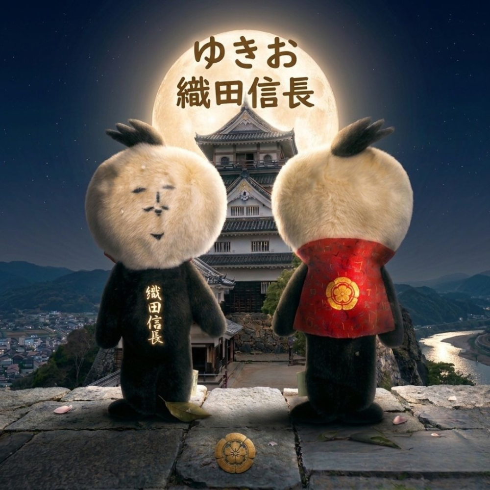 JP 日本 (歷史武將) 限定 YUKIO 吊飾 鑰匙圈 娃娃 織田信長 德川家康 明智光秀 豊臣秀吉 紫式部 偉人-細節圖2