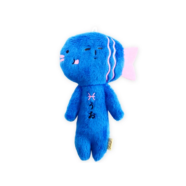 日本 YUKIO 十二星座｜射手 魔羯 水瓶 雙魚｜YUKIO 絨毛娃 吊飾 鑰匙圈 限定 星座YUKIO 日本限定-規格圖7