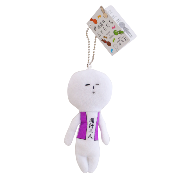 日本 (四國) 地域限定 YUKIO  ゆきお 醜娃 絨毛娃娃 吊飾 鑰匙圈 烏龍麵 橘子 鳴門 明石章魚 坂本龍馬-規格圖7