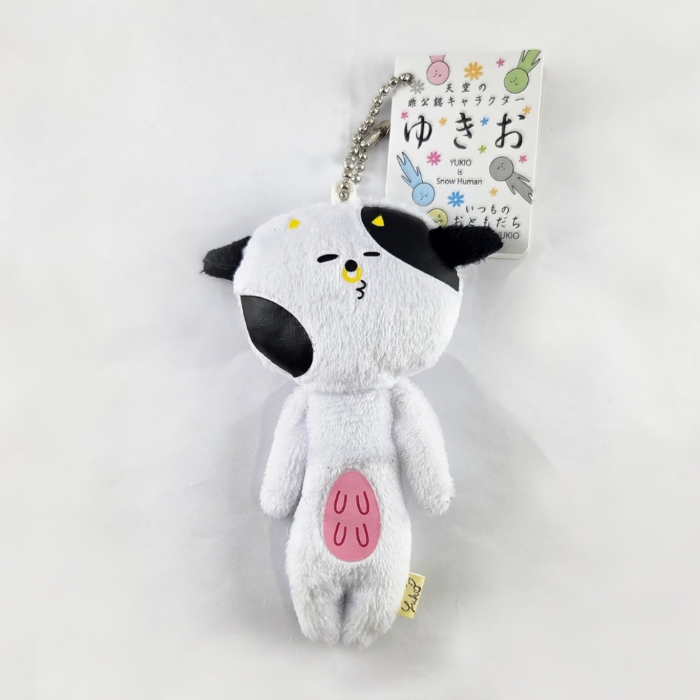 日本 (動物、海) 地域限定 YUKIO 絨毛娃 吊飾 醜娃 娃娃 兔子 忠犬 鯊魚 三毛貓 青鳥 企鵝 海豚 企鵝-規格圖8