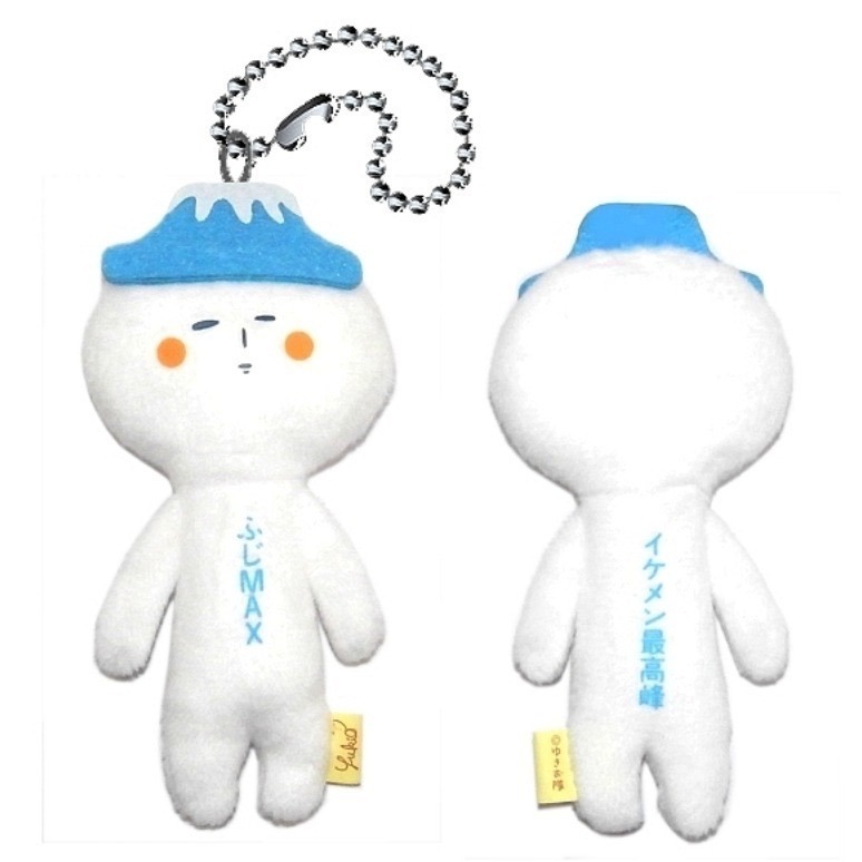 JP 日本 限定 YUKIO 醜娃 吊飾 富士男 娃娃 彩虹 祈願星 初戀 相撲 衝浪 富士山 哭泣桑 富士男 櫻花-規格圖9