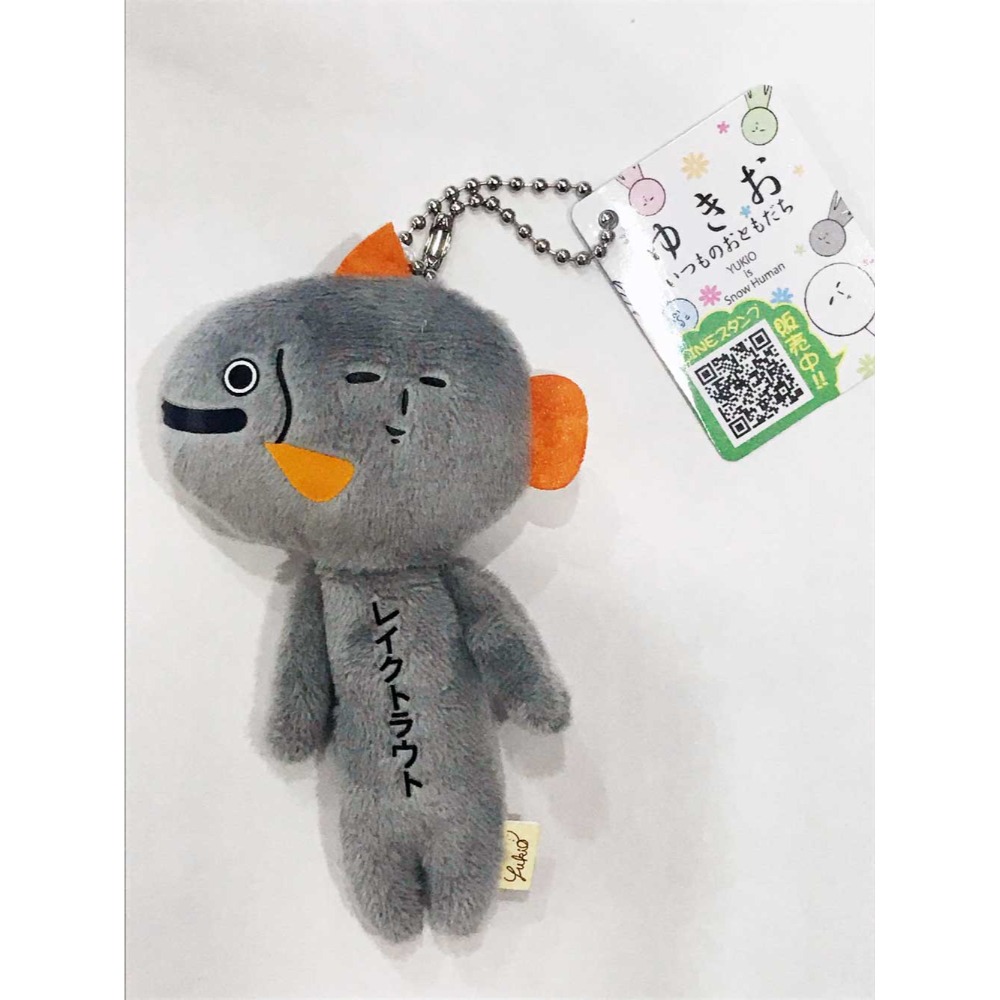 日本 (關東群馬栃木茨城)  限定 YUKIO ゆきお 醜娃 吊飾 粉蝶花 鱒魚 烤饅頭 SL 草津溫泉 煎餃 不倒翁-規格圖4