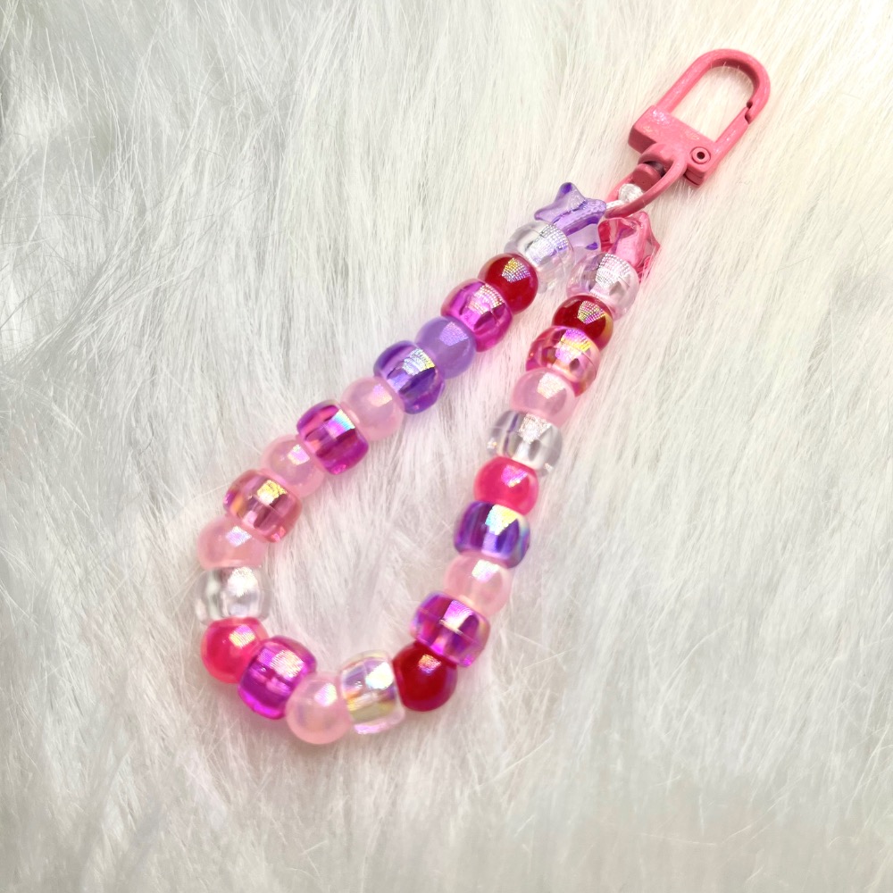 森_手作  甜美風手機鍊/鑰匙圈/小吊飾-細節圖3