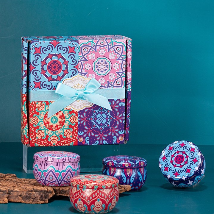 馬口鐵香薰蠟燭 香氛蠟燭 乾燥花蠟燭  80g鐵盒蠟燭  鐵罐香薰蠟燭 芳香蠟燭   婚禮小物 薰香 聖誕節交換禮物-細節圖5