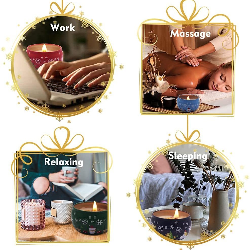 馬口鐵香薰蠟燭 香氛蠟燭 乾燥花蠟燭  80g鐵盒蠟燭  鐵罐香薰蠟燭 芳香蠟燭   婚禮小物 薰香 聖誕節交換禮物-細節圖6