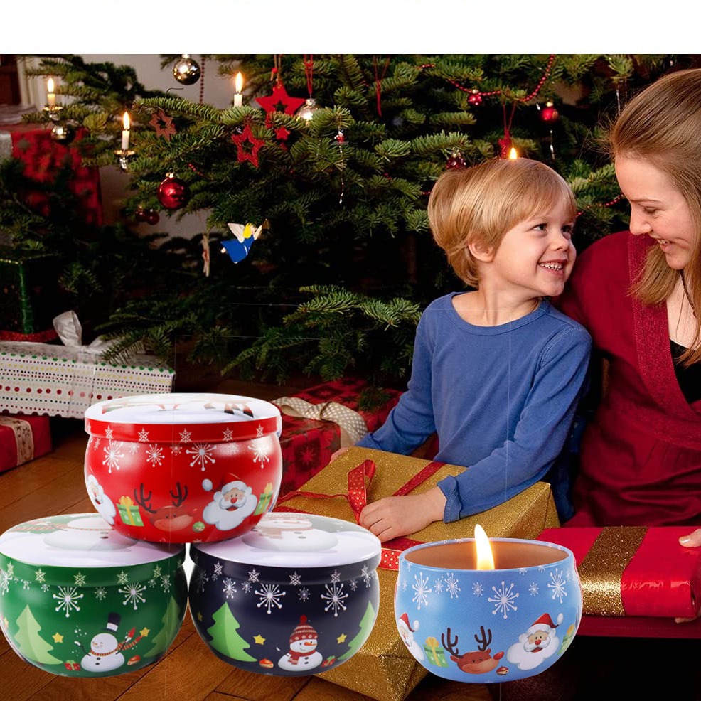 馬口鐵香薰蠟燭 香氛蠟燭 乾燥花蠟燭  80g鐵盒蠟燭  鐵罐香薰蠟燭 芳香蠟燭   婚禮小物 薰香 聖誕節交換禮物-細節圖7