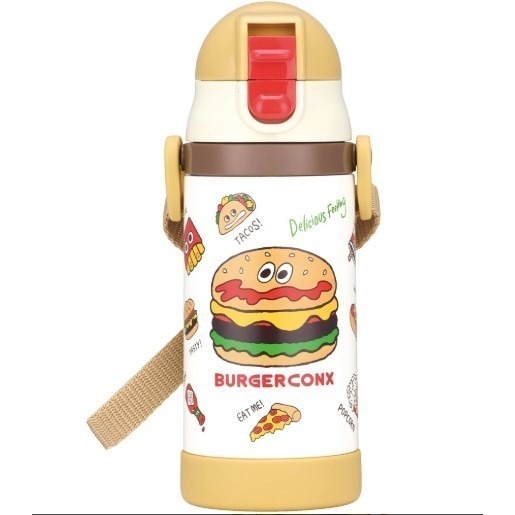 《現貨》日本 - Skater 2 ways 不鏽鋼雙耳保冷保溫吸管水壺-細節圖11