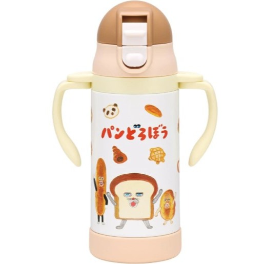 《現貨》日本 - Skater 2 ways 不鏽鋼雙耳保冷保溫吸管水壺-規格圖11