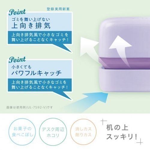 《現貨》日本 - SONIC 電池式桌面吸塵器-細節圖3