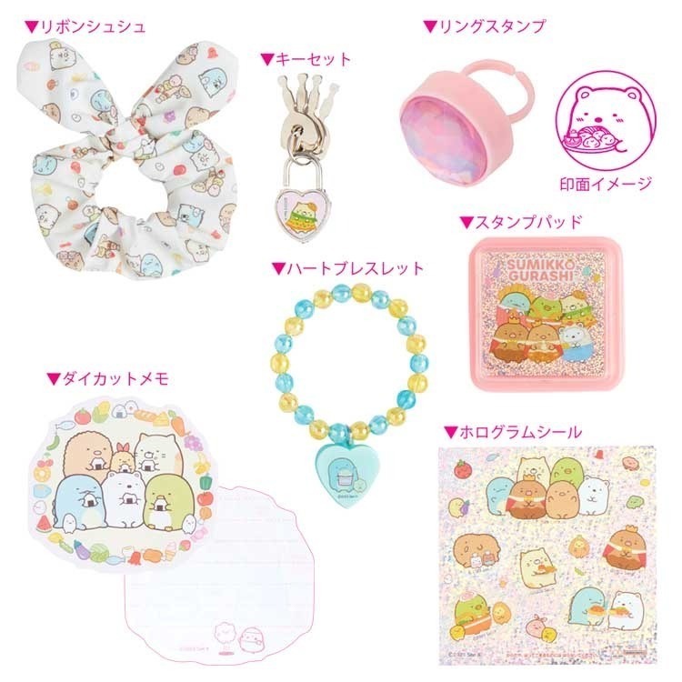 《預購》日本 -  迪士尼公主 / 三麗鷗 / 角落生物 多功能收納盒 文具盒 化妝盒 首飾盒-細節圖7