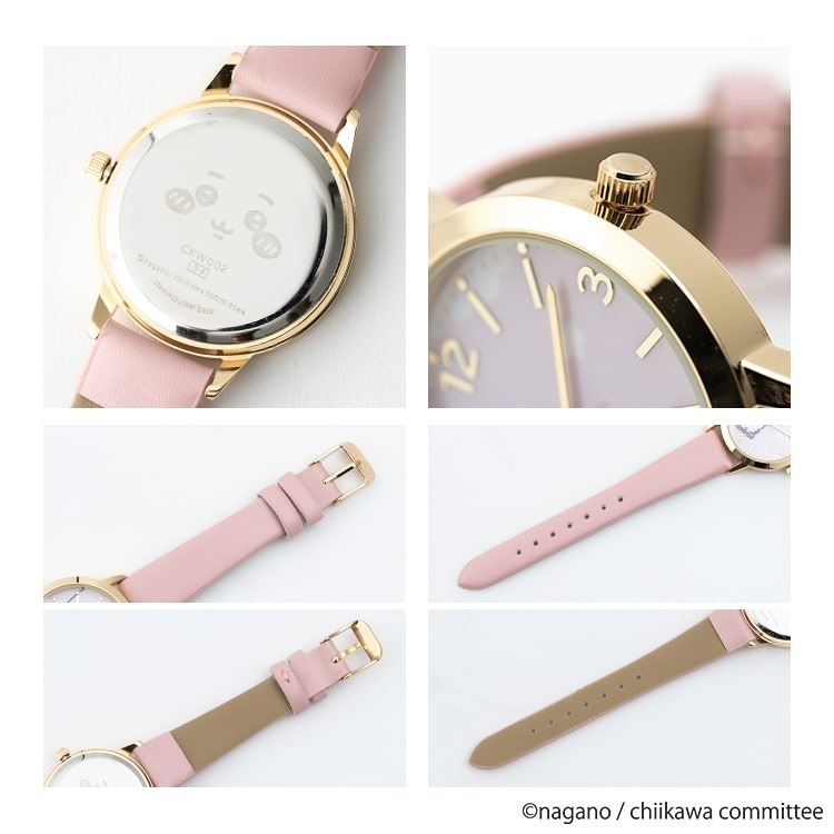 《現貨》日本 - chiikawa 吉伊卡哇 時尚合成皮革手錶-細節圖10