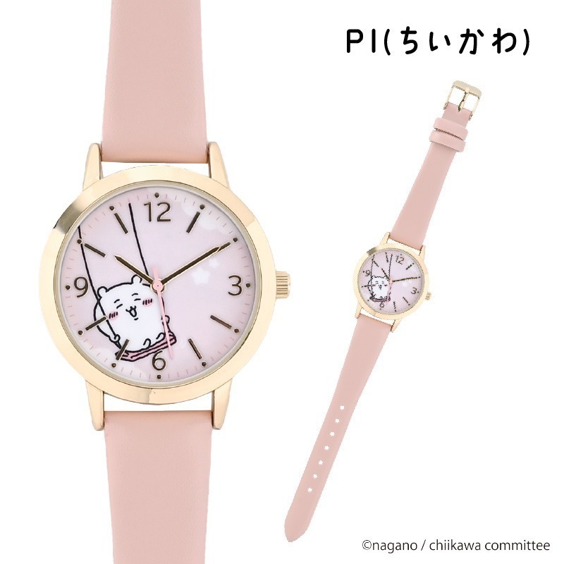 《現貨》日本 - chiikawa 吉伊卡哇 時尚合成皮革手錶-規格圖11