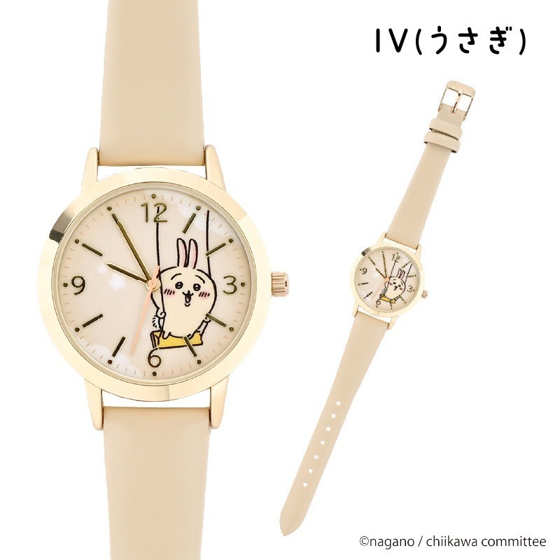 《現貨》日本 - chiikawa 吉伊卡哇 時尚合成皮革手錶-規格圖11