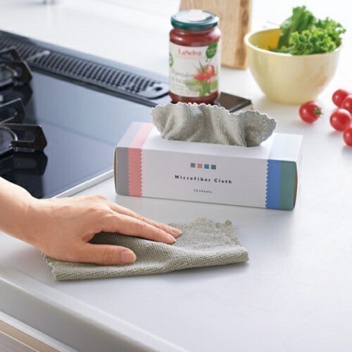 《現貨》日本 - 抽取式超細纖維擦拭布-細節圖2