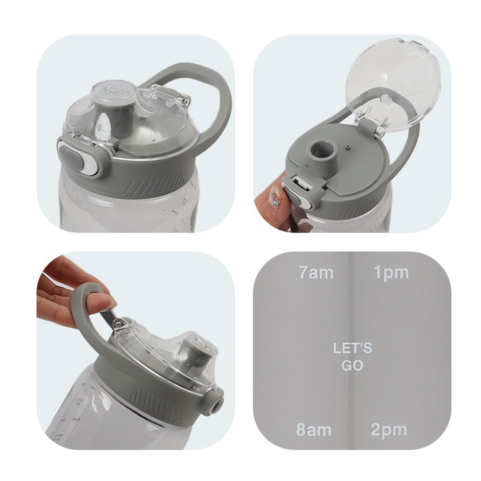 日本 - Track&Go 輕量透明手提冷水壺-細節圖9