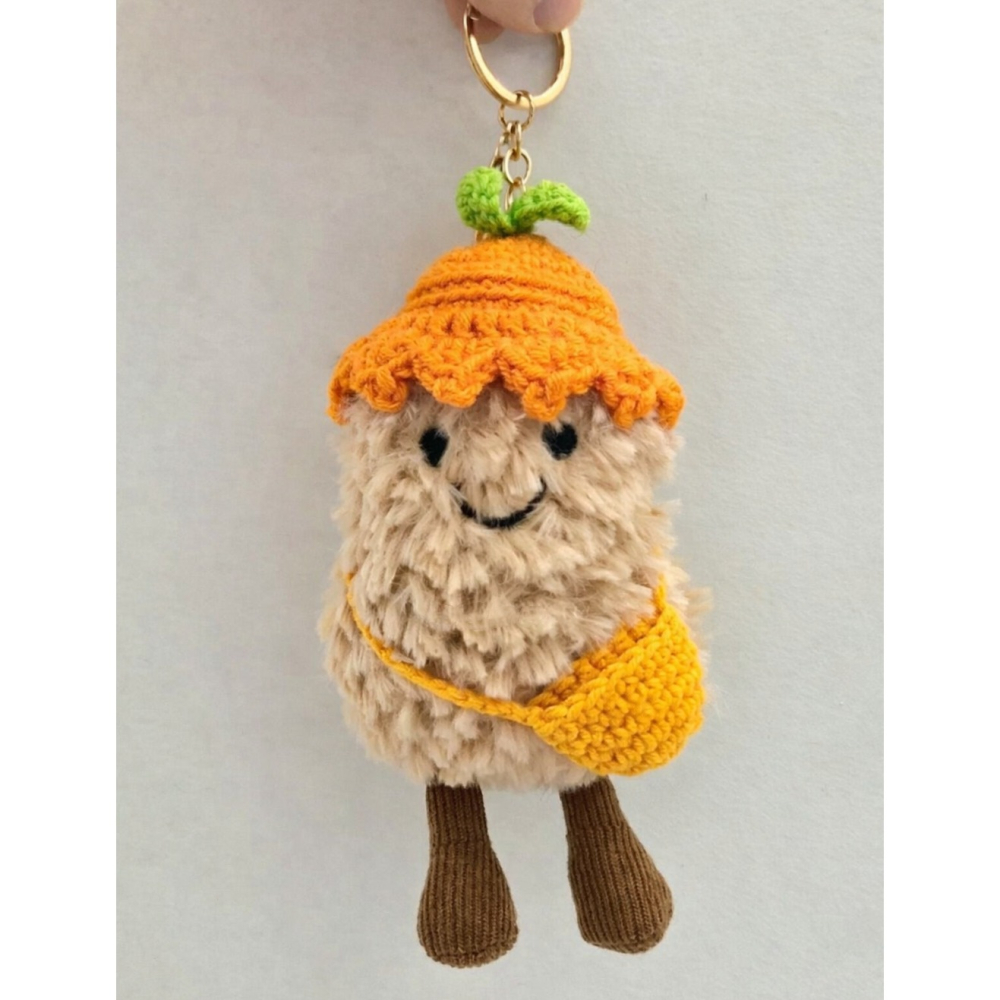 《預購》  韓國 - 濟州島限定 JELLYCAT 好事花生吊飾-細節圖2