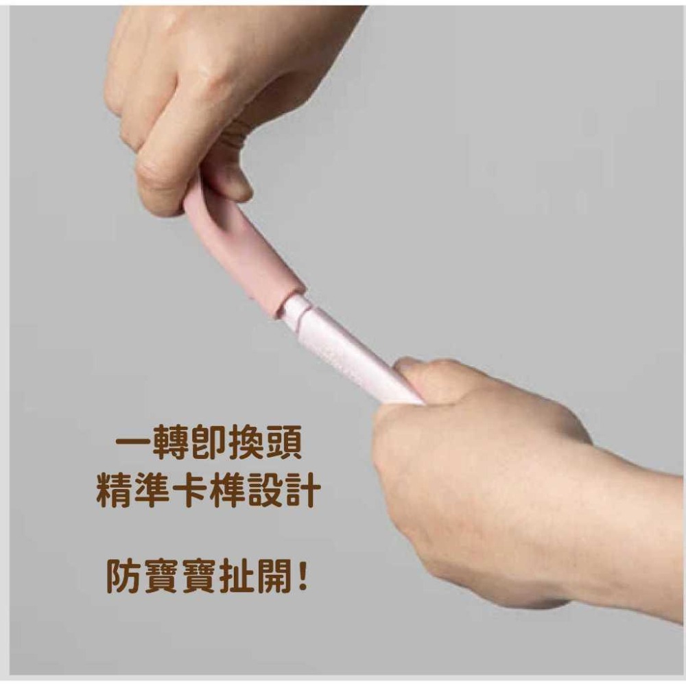 Miniware 寶寶湯匙 副食品湯匙 嬰兒矽膠軟湯匙 食品級矽膠 訓練湯匙 蹺蹺板兩用湯匙第二代 ｜GoGraphy-細節圖7