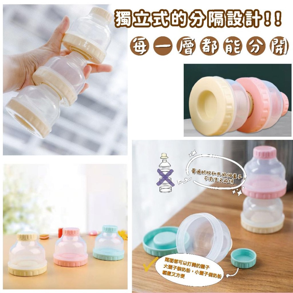 奶粉盒 奶粉罐 奶粉分裝罐 奶粉分裝盒 奶粉分裝 奶粉儲存罐 零食罐 奶粉定量分裝罐  分裝奶粉罐｜Gography-細節圖8