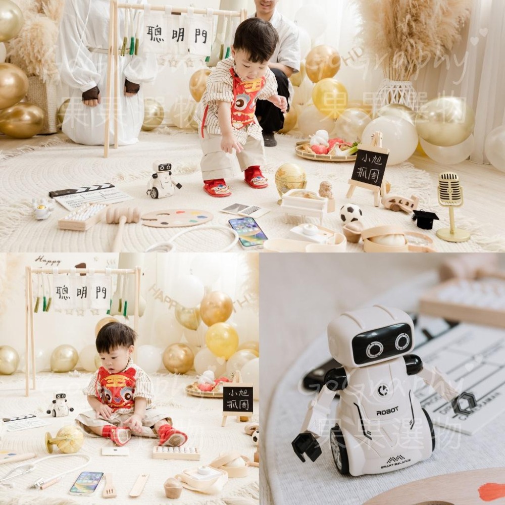 現貨 抓周道具 機器人 未來趨勢職業 AI研究科學家 AI高科技 慶生 抓周 人工智能 寶寶玩具 早教｜GoGraphy-細節圖5