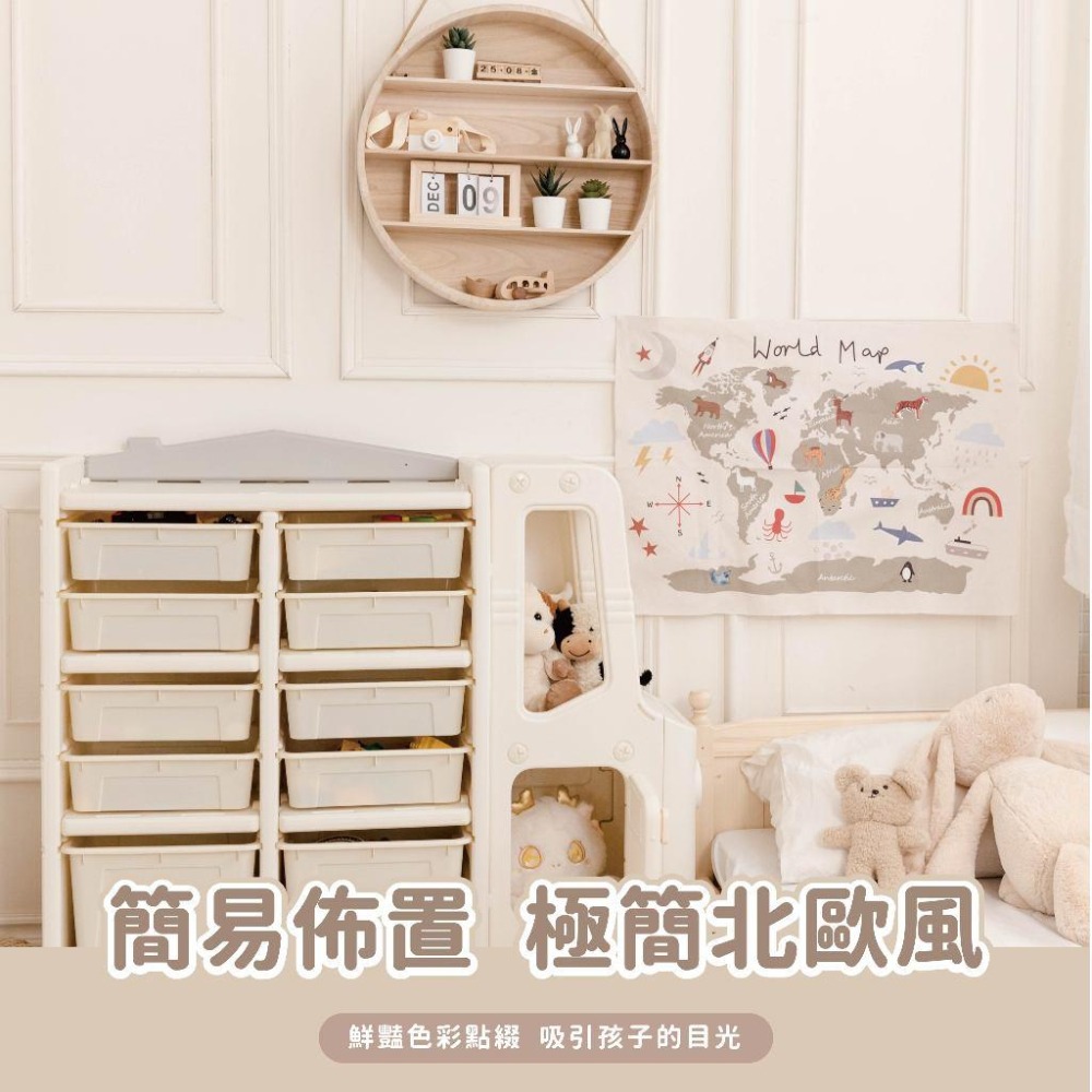 現貨 學習區佈置 早教壁掛布海報 北歐風棉麻掛布 背景布 認知掛圖海報 繪本手繪風格畫風海報 帆布海報｜Gography-細節圖11