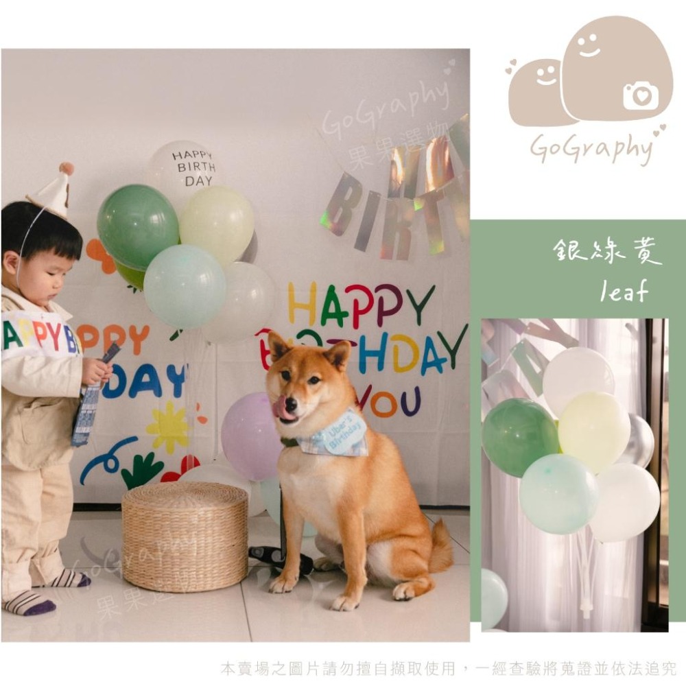 現貨秒出 氣球組 派對氣球 生日氣球 氣球 桌飄氣球 收涎氣球 氣球佈置 生日派對 派對佈置｜GoGraphy-細節圖7